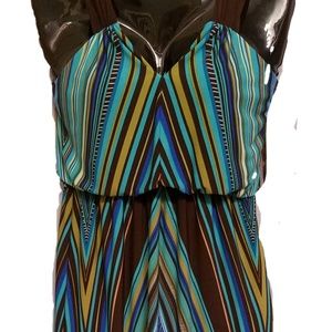 Valerie Bertinelli Long Maxi Style Dress Sz 4